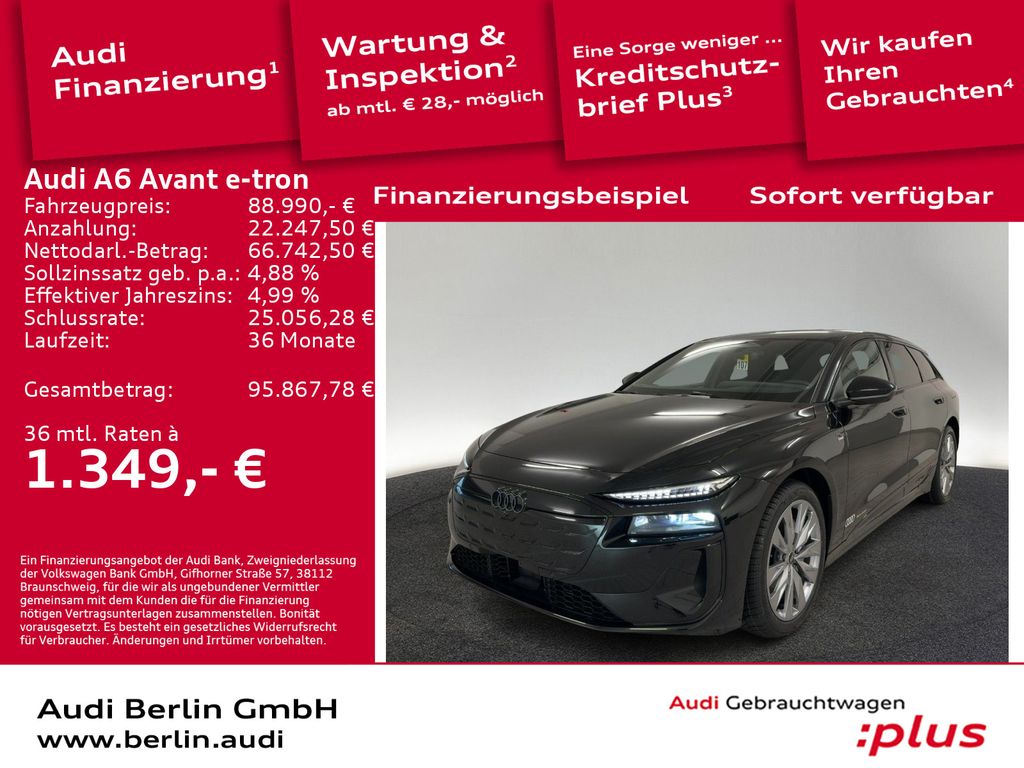 Audi A6 e-tron 2025