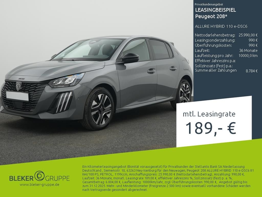 Peugeot 208 2025