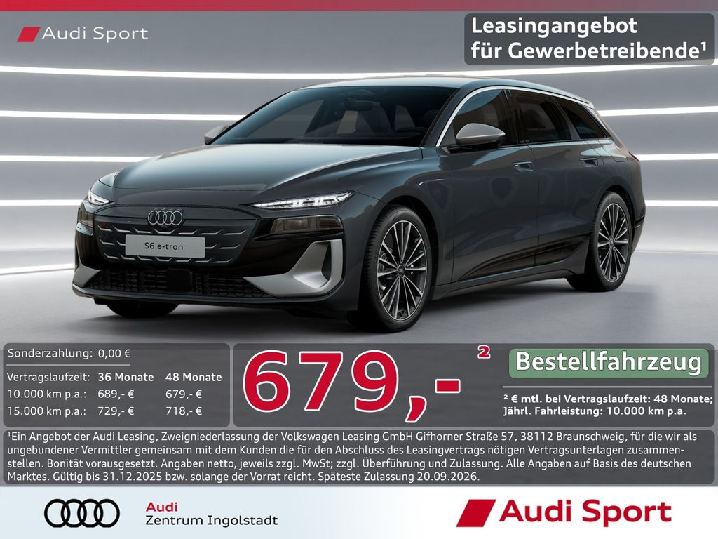 Audi S6 e-tron