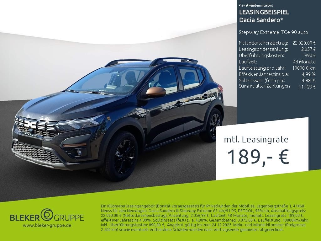 Dacia Sandero 2025