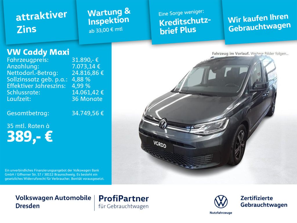 Volkswagen Caddy Maxi 2021