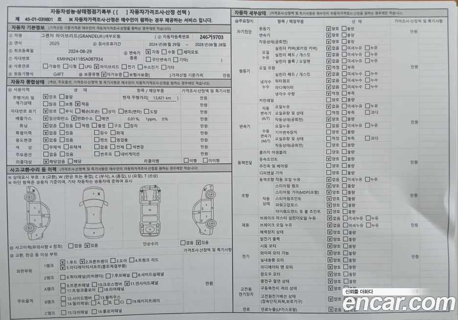Hyundai Grandeur 2025