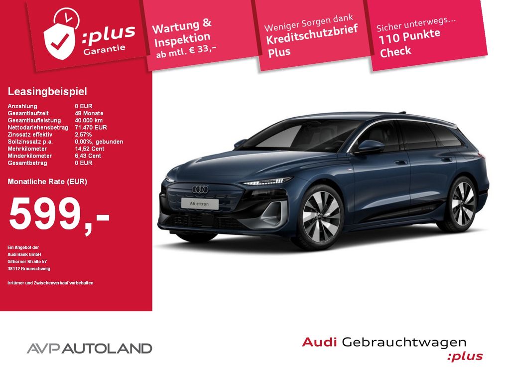 Audi A6 e-tron 2025