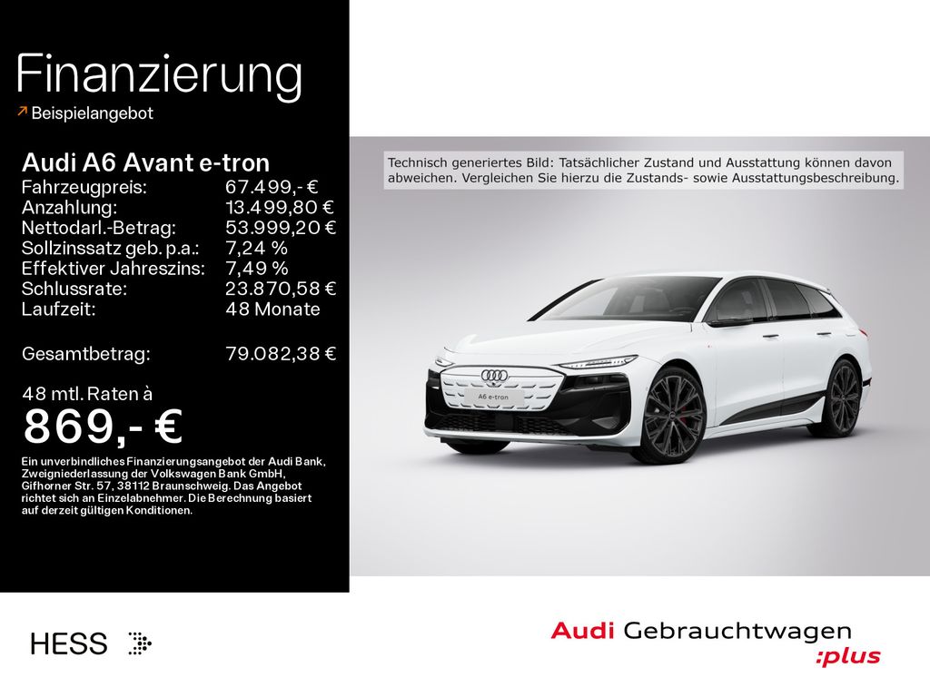 Audi A6 e-tron 2025