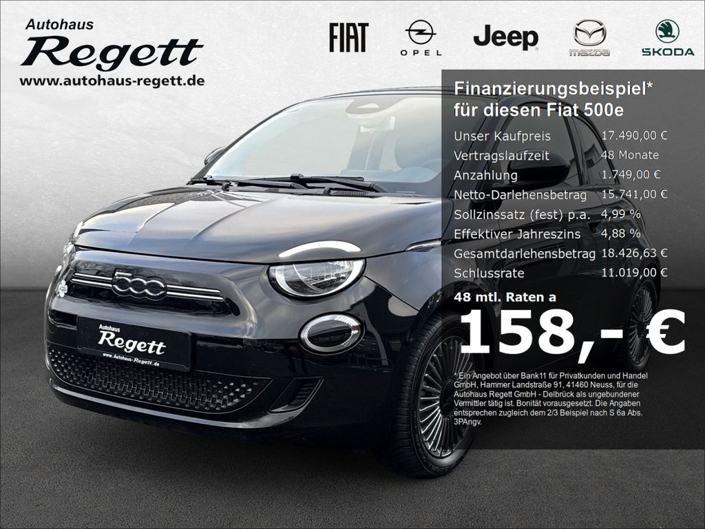 Fiat 500e 2022