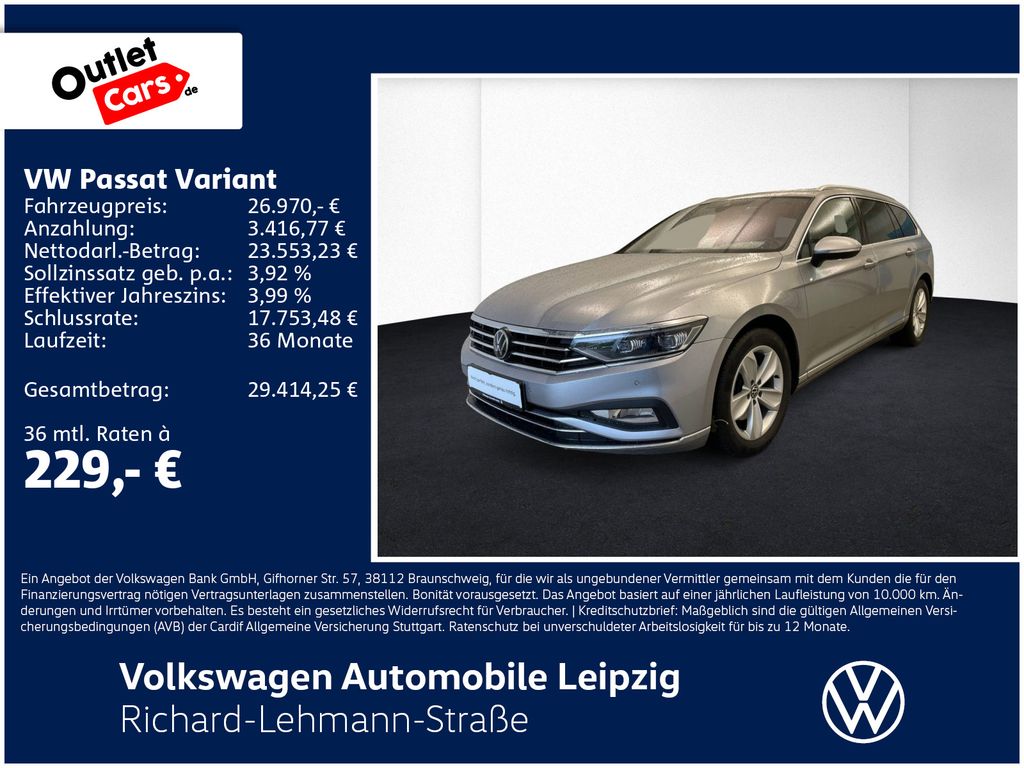 Volkswagen Passat Variant 2022