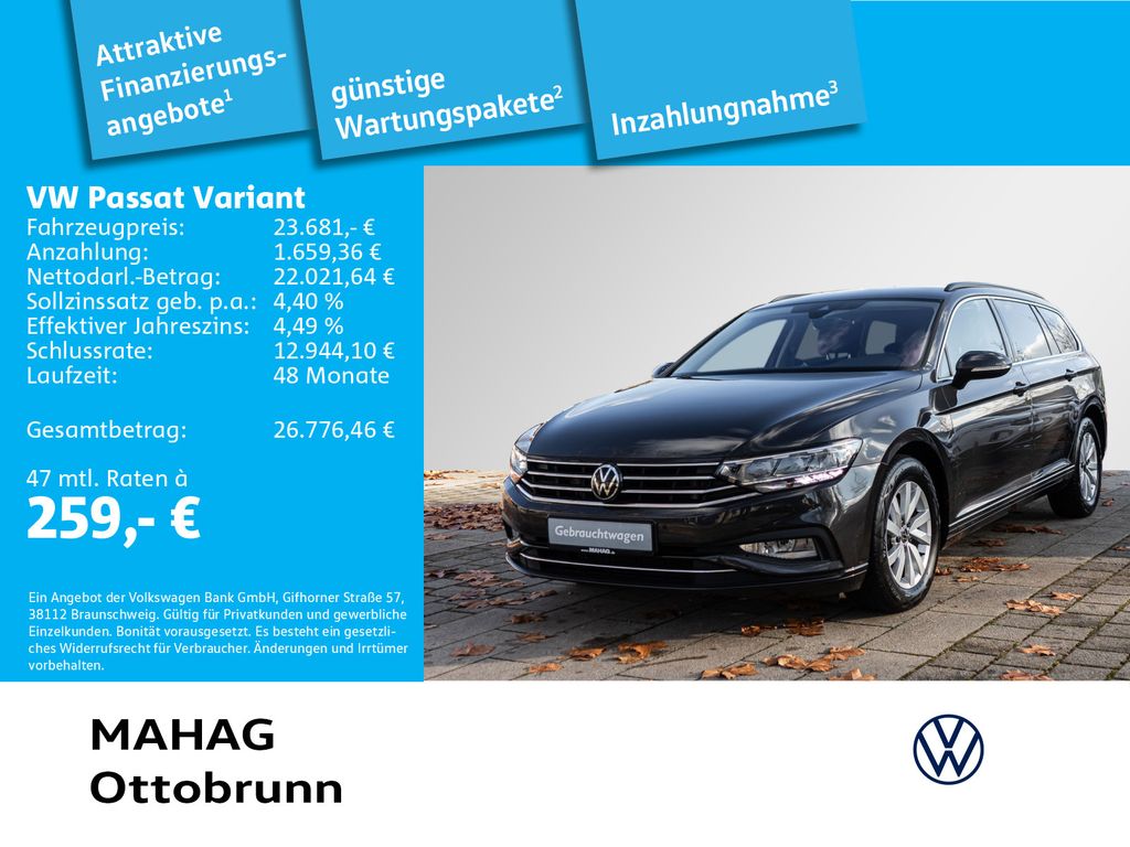 Volkswagen Passat Variant 2022