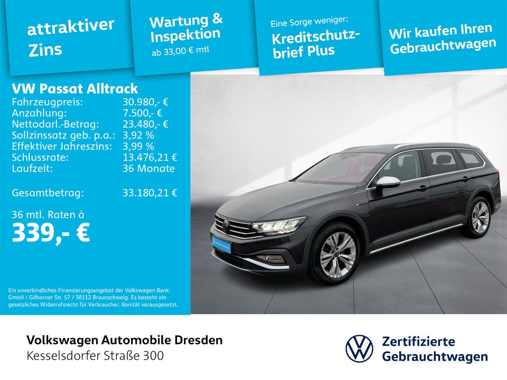 Volkswagen Passat Alltrack 2022