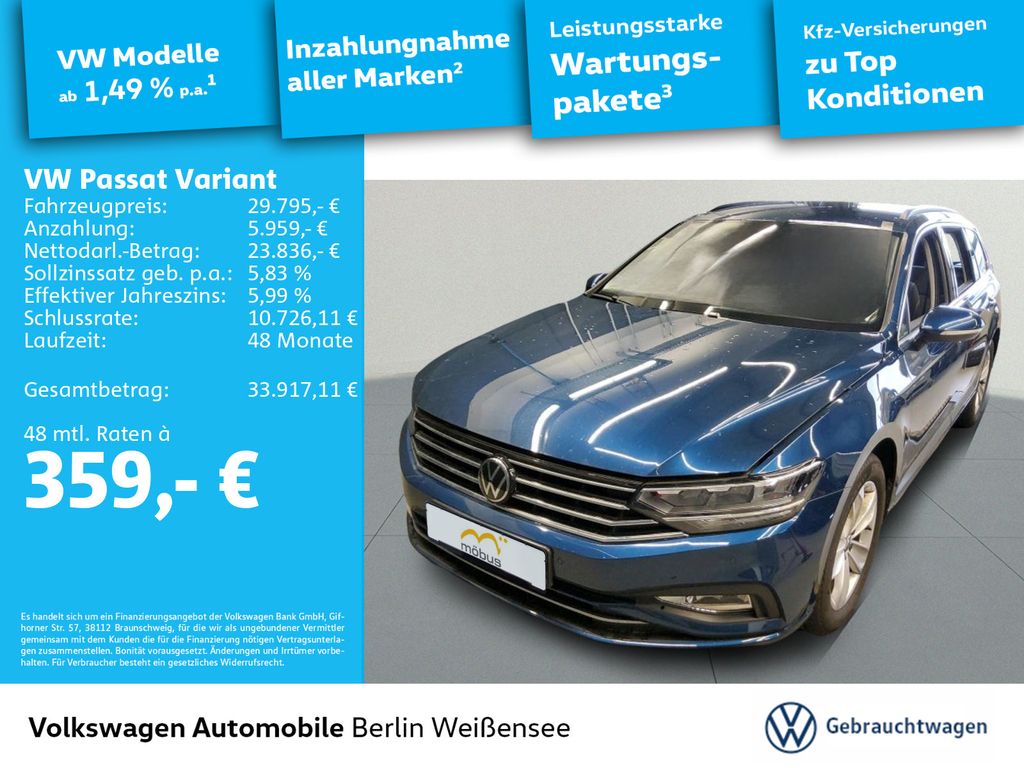 Volkswagen Passat Variant 2022