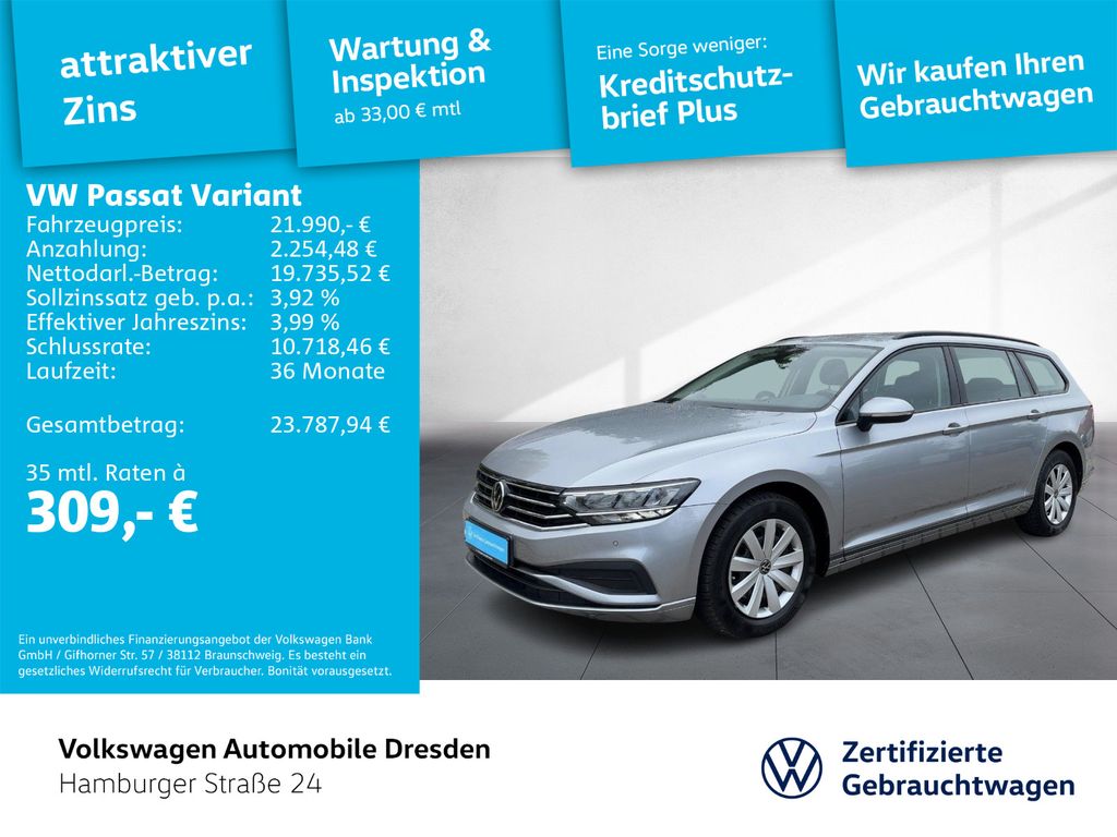 Volkswagen Passat Variant 2022