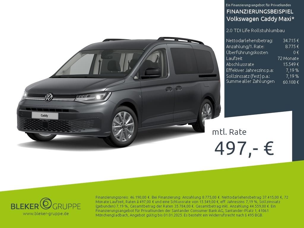 Volkswagen Caddy Maxi 2025