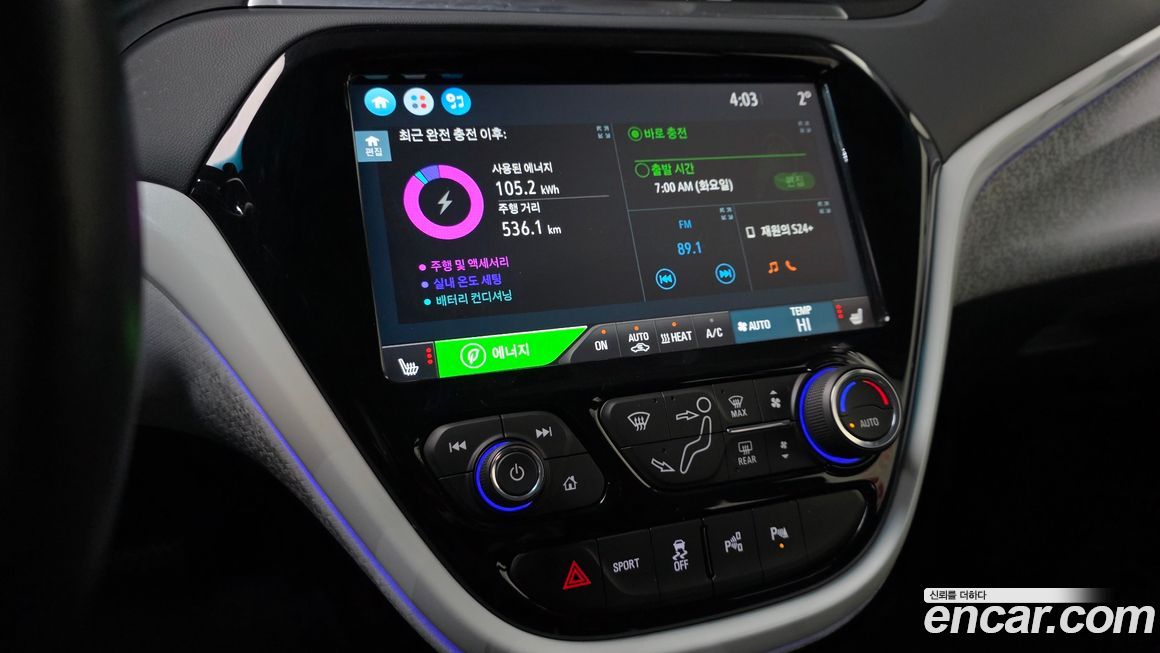 ChevroletGMDaewoo Bolt EV 2019