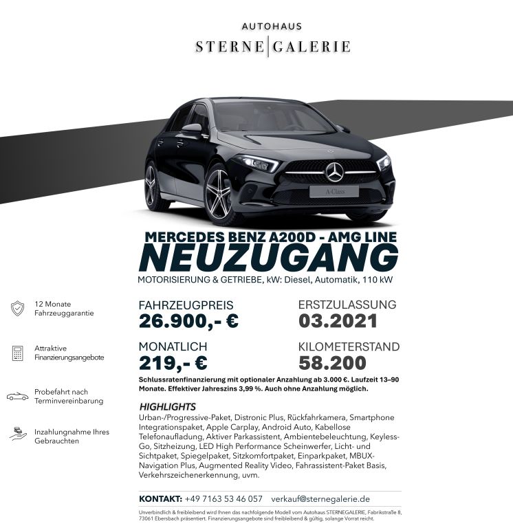 Mercedes-Benz A 200 2021