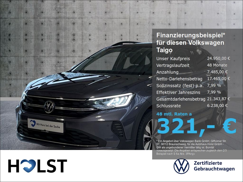 Volkswagen Taigo 2025