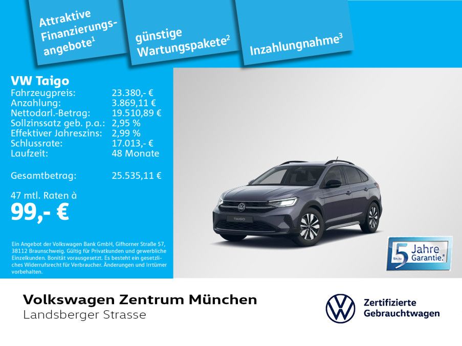 Volkswagen Taigo 2025