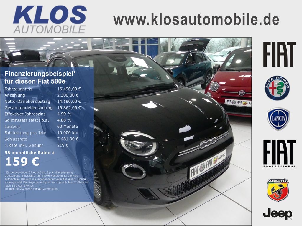 Fiat 500e 2022