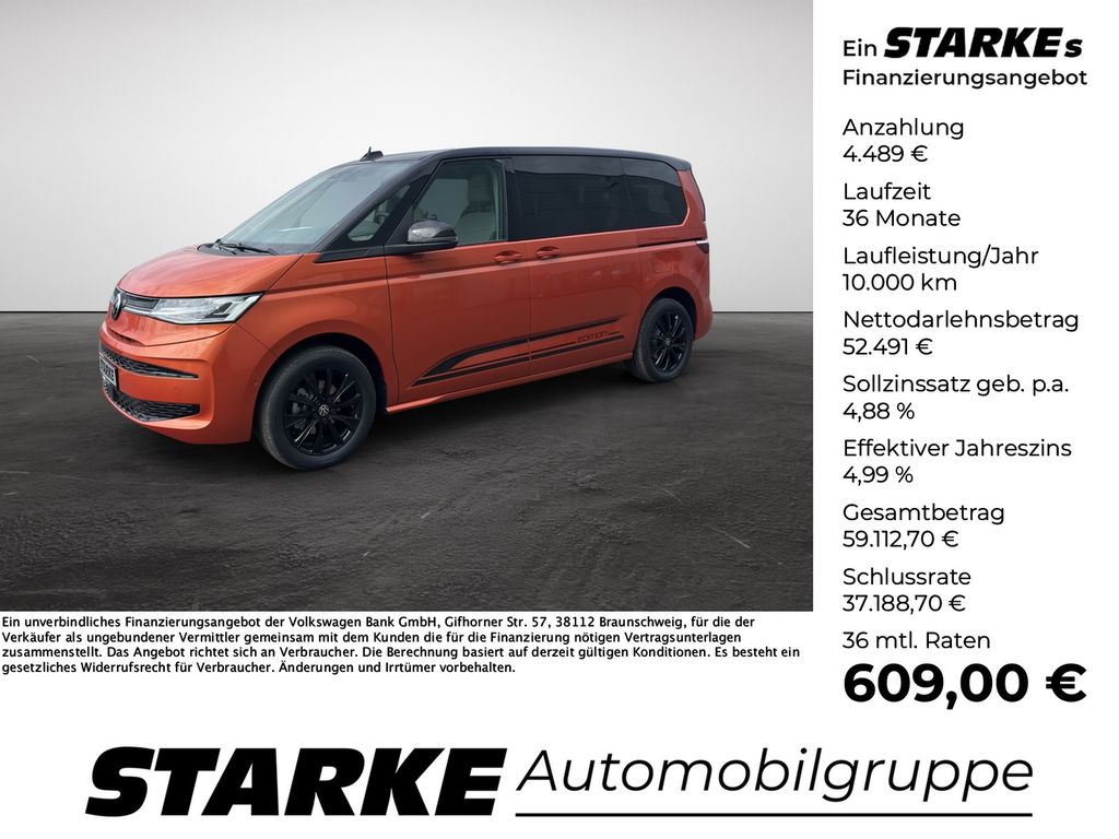 Volkswagen T7 Multivan 2025