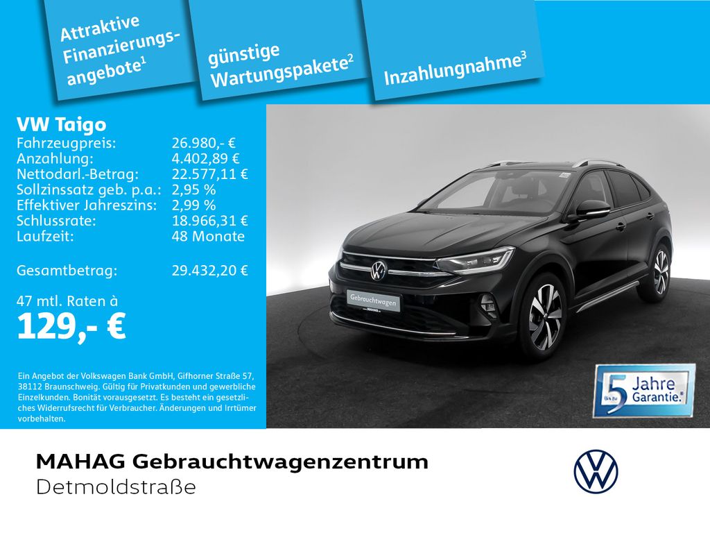 Volkswagen Taigo 2024