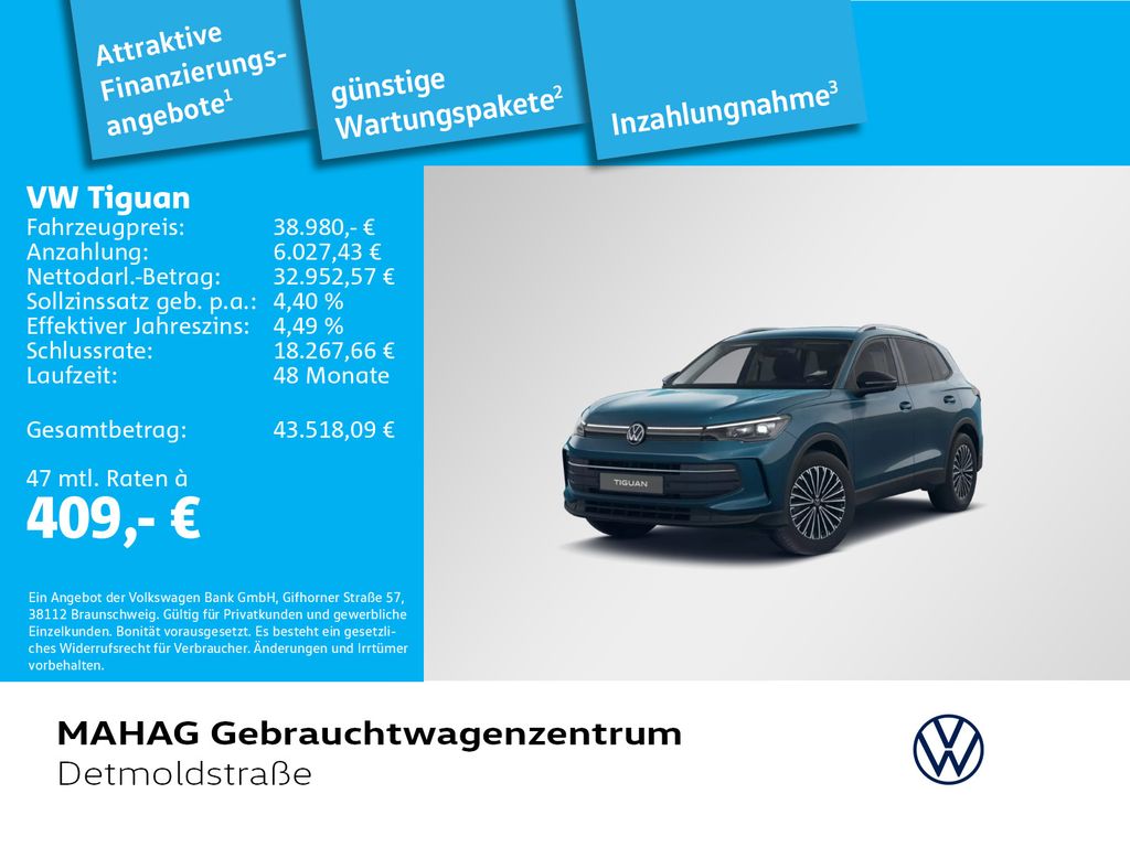 Volkswagen Tiguan 2025