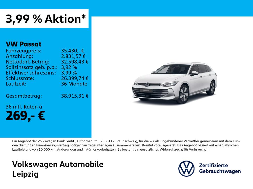 Volkswagen Passat 2025