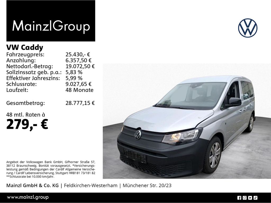 Volkswagen Caddy 2021