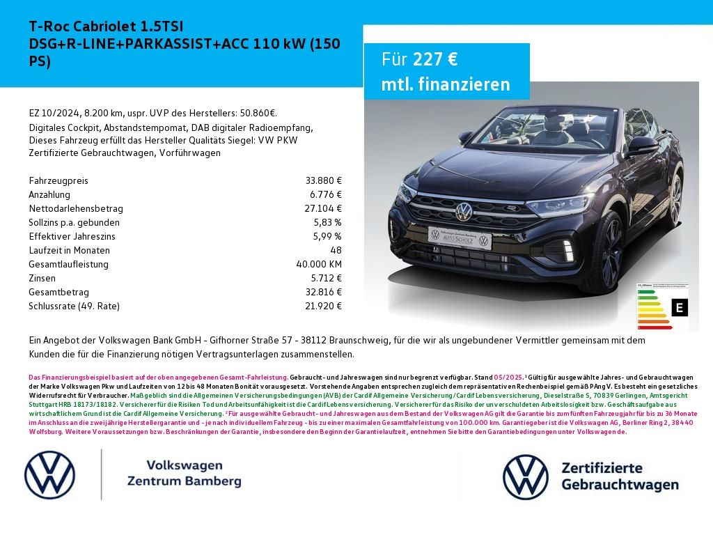 Volkswagen T-Roc 2024