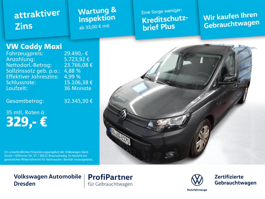 Volkswagen Caddy Maxi 2022