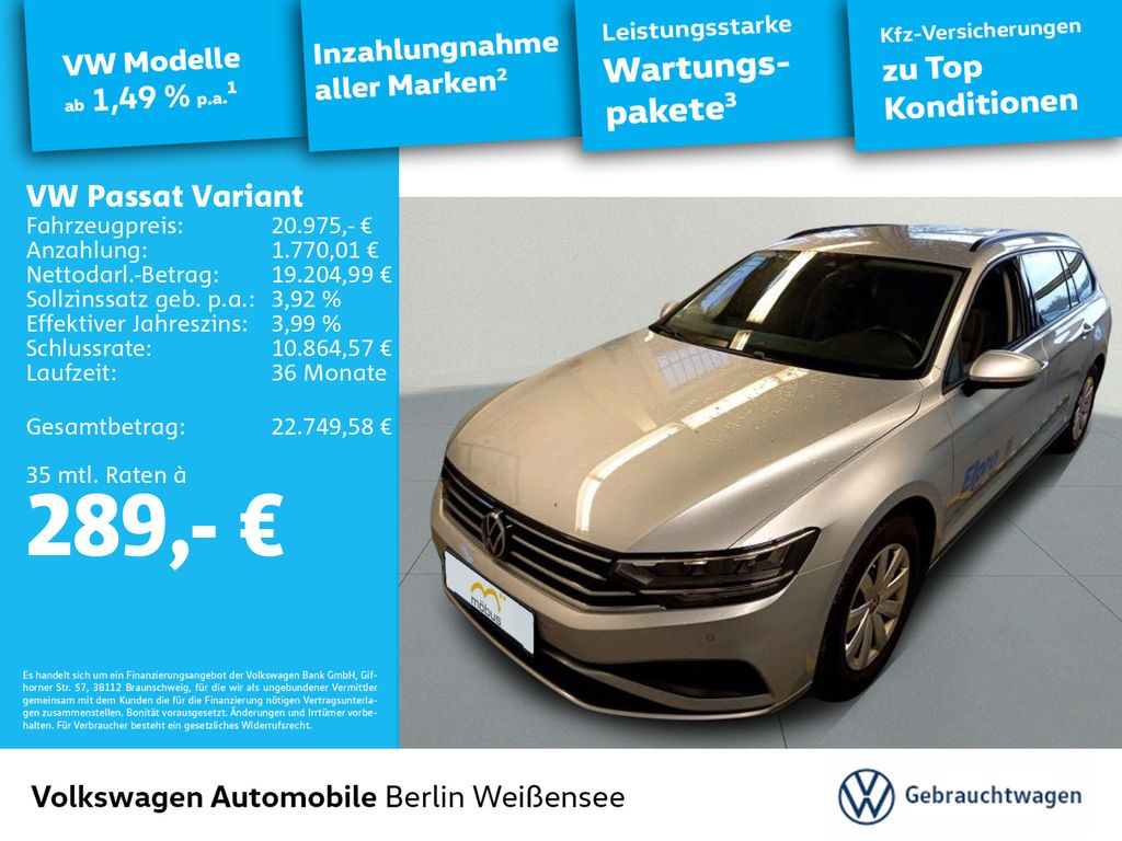 Volkswagen Passat Variant 2022