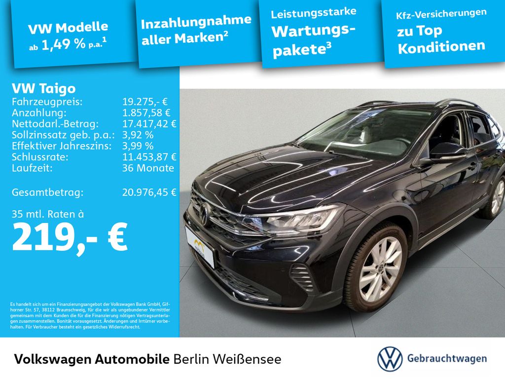 Volkswagen Taigo 2023