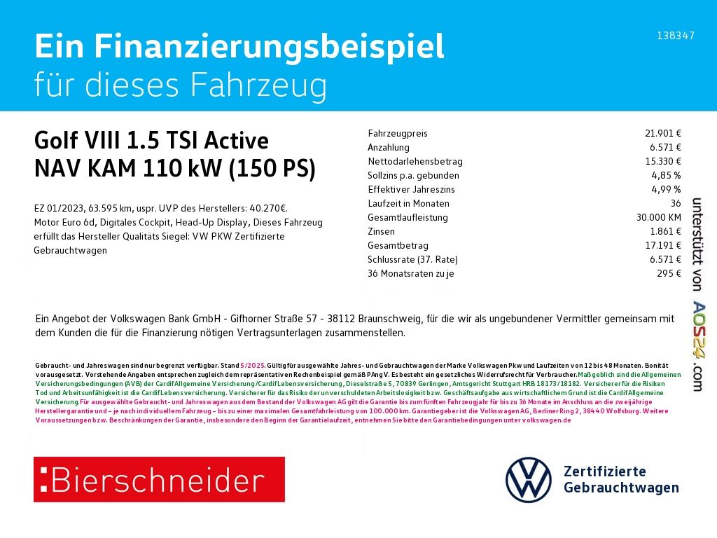 Volkswagen Golf 2023
