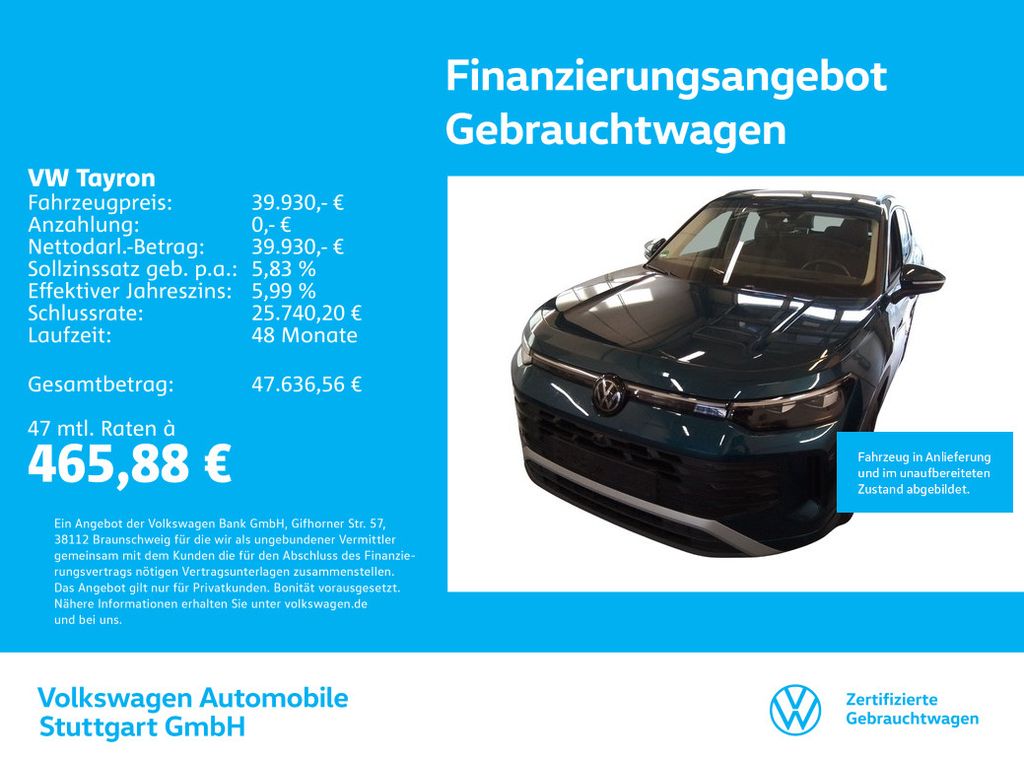 Volkswagen Tayron 2025
