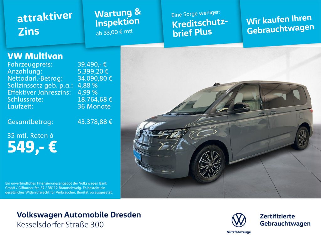 Volkswagen T7 Multivan 2022