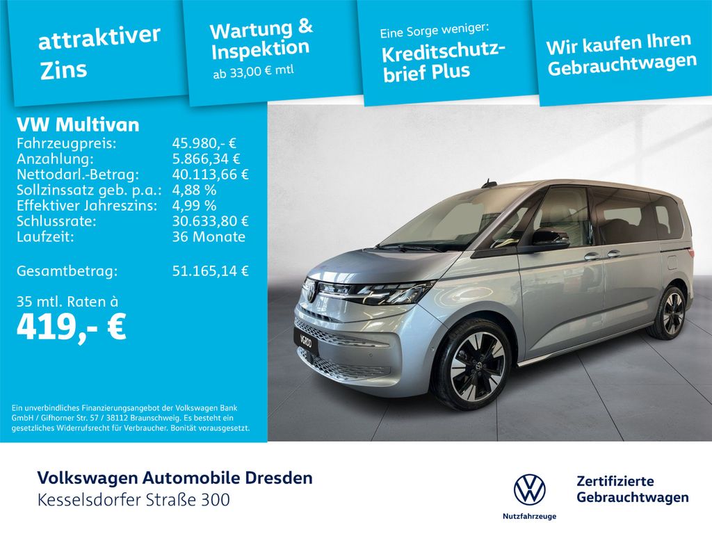 Volkswagen T7 Multivan 2024