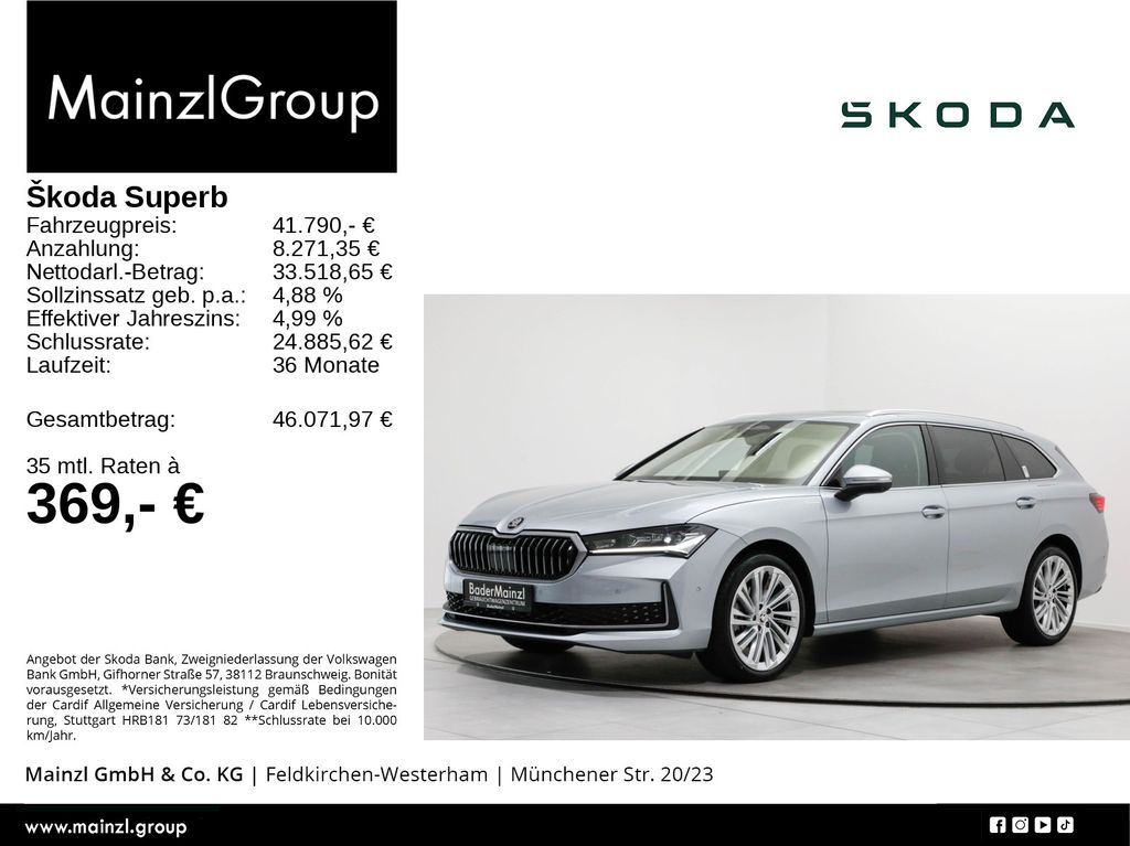 Skoda Superb 2025