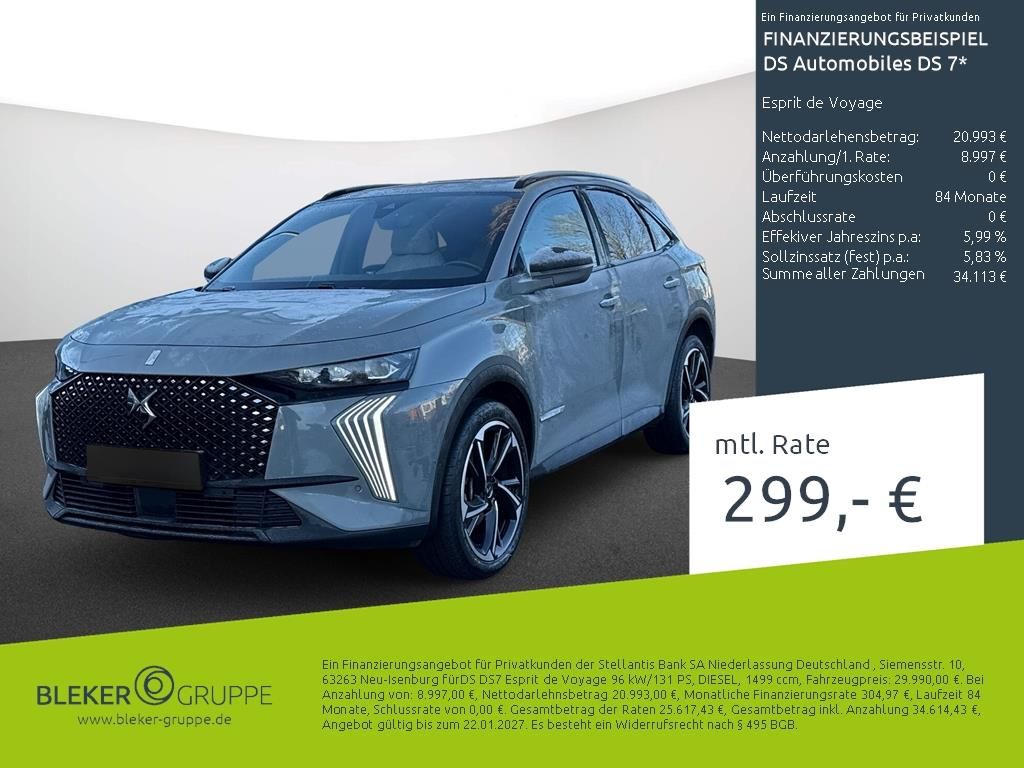 DS Automobiles DS7 (Crossback) 2023