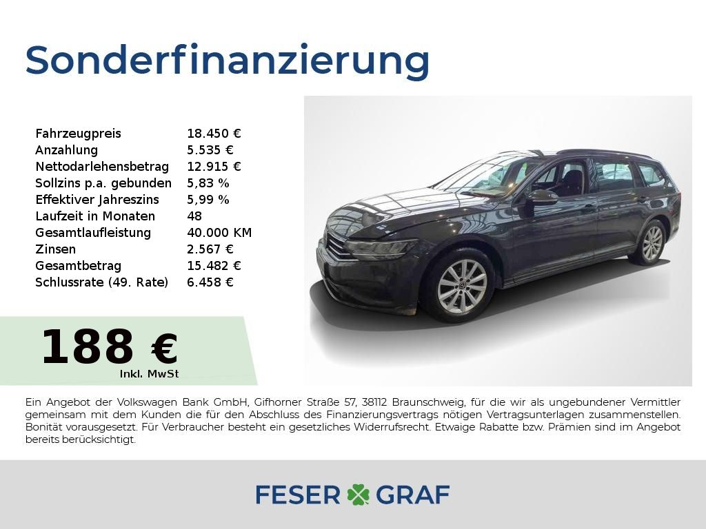 Volkswagen Passat Variant 2020