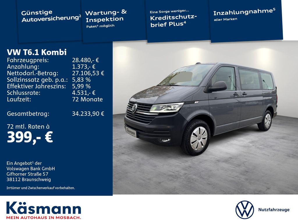 Volkswagen T6 Kombi 2021