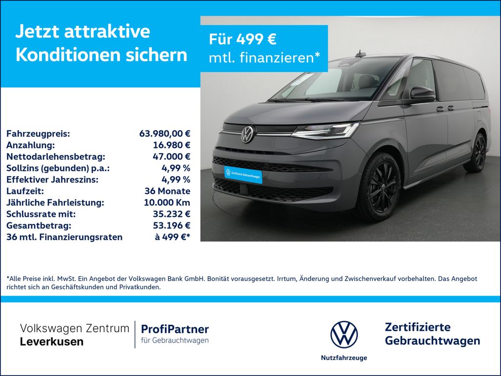 Volkswagen T7 Multivan 2026