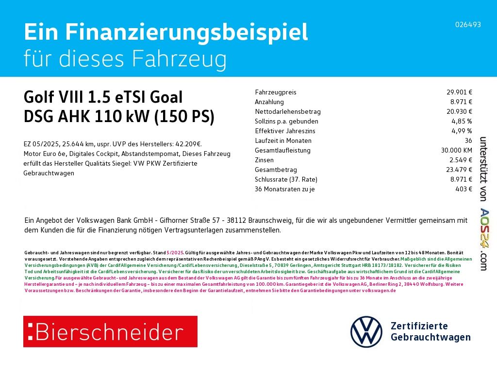 Volkswagen Golf 2025