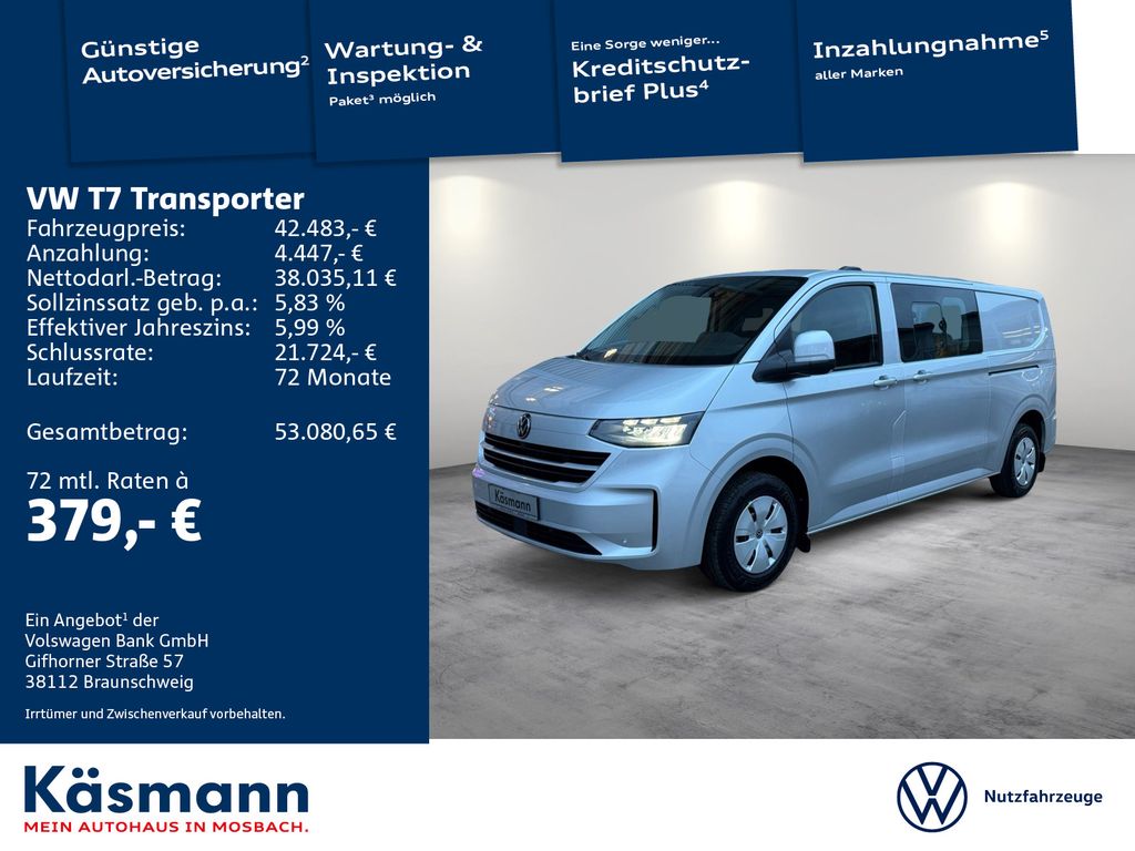 Volkswagen T7 Transporter 2026
