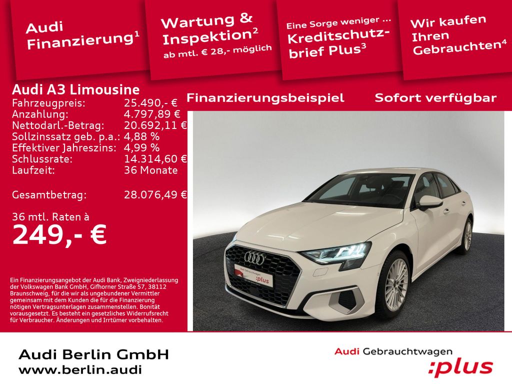 Audi A3 2022