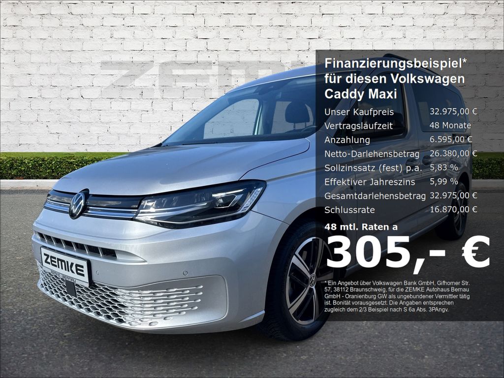 Volkswagen Caddy Maxi 2023