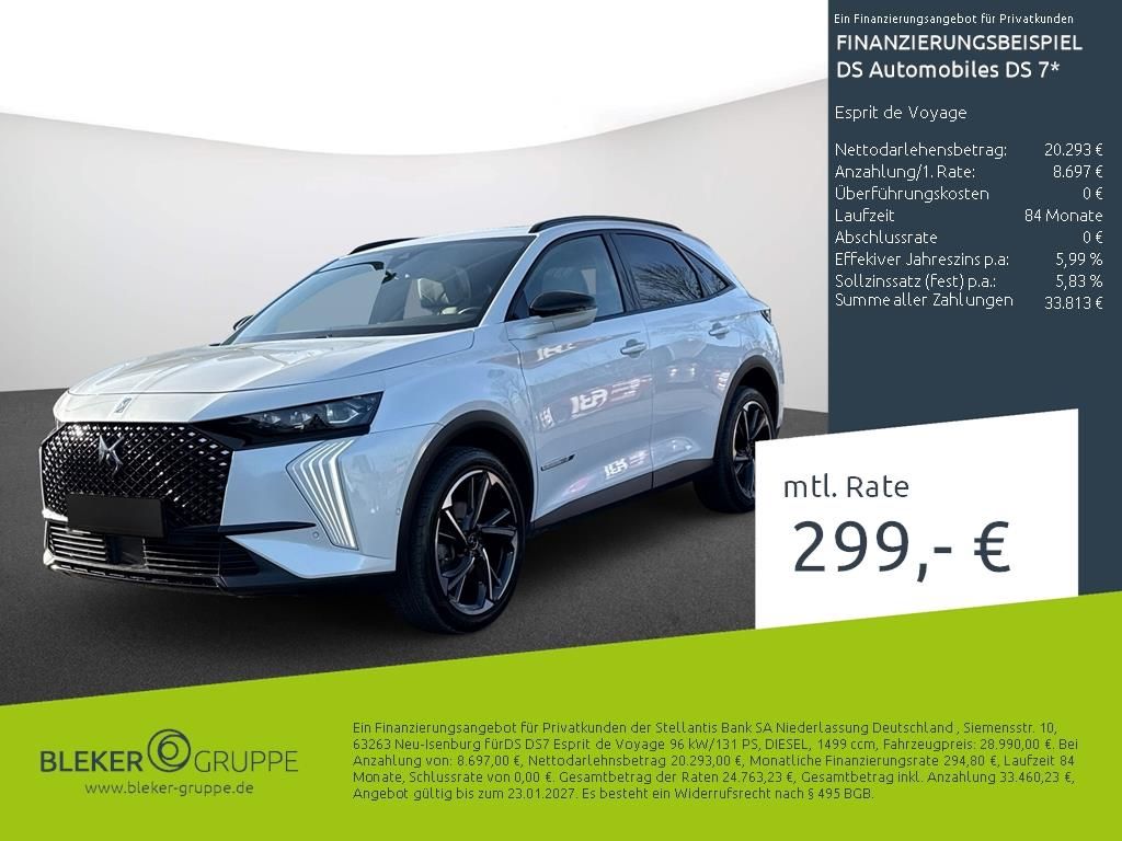 DS Automobiles DS7 (Crossback) 2023