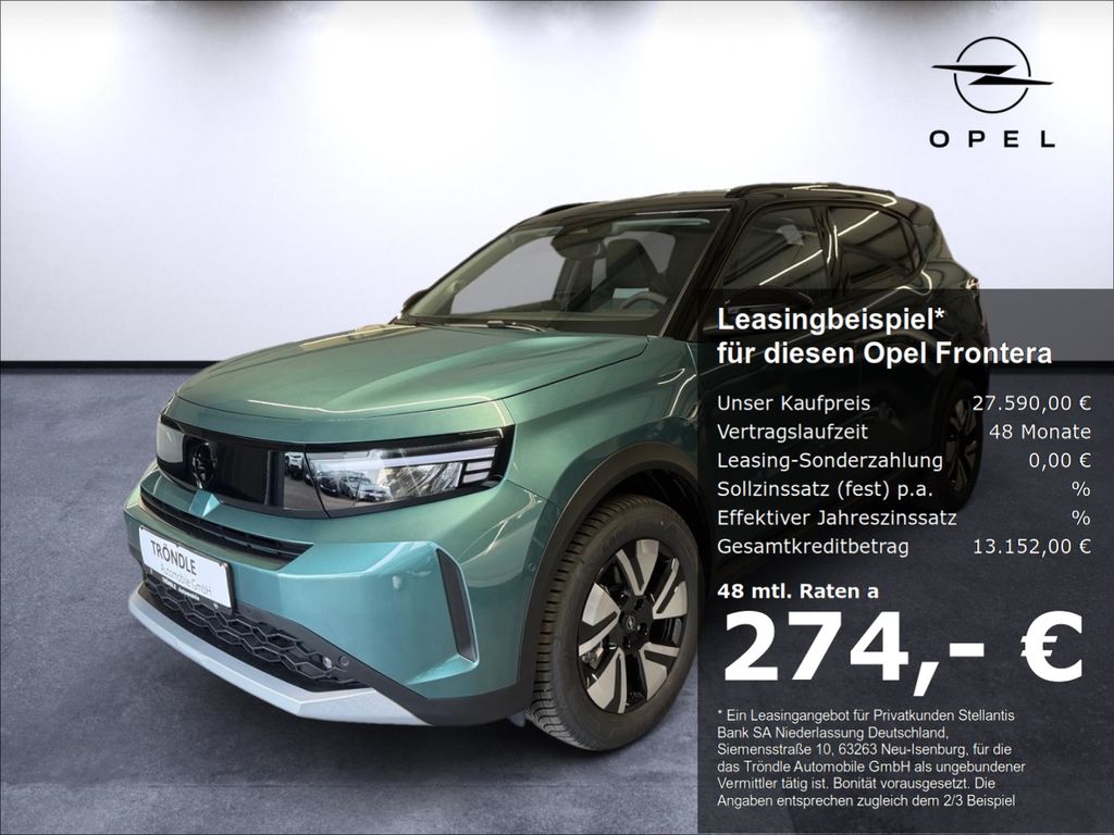 Opel Frontera 2026