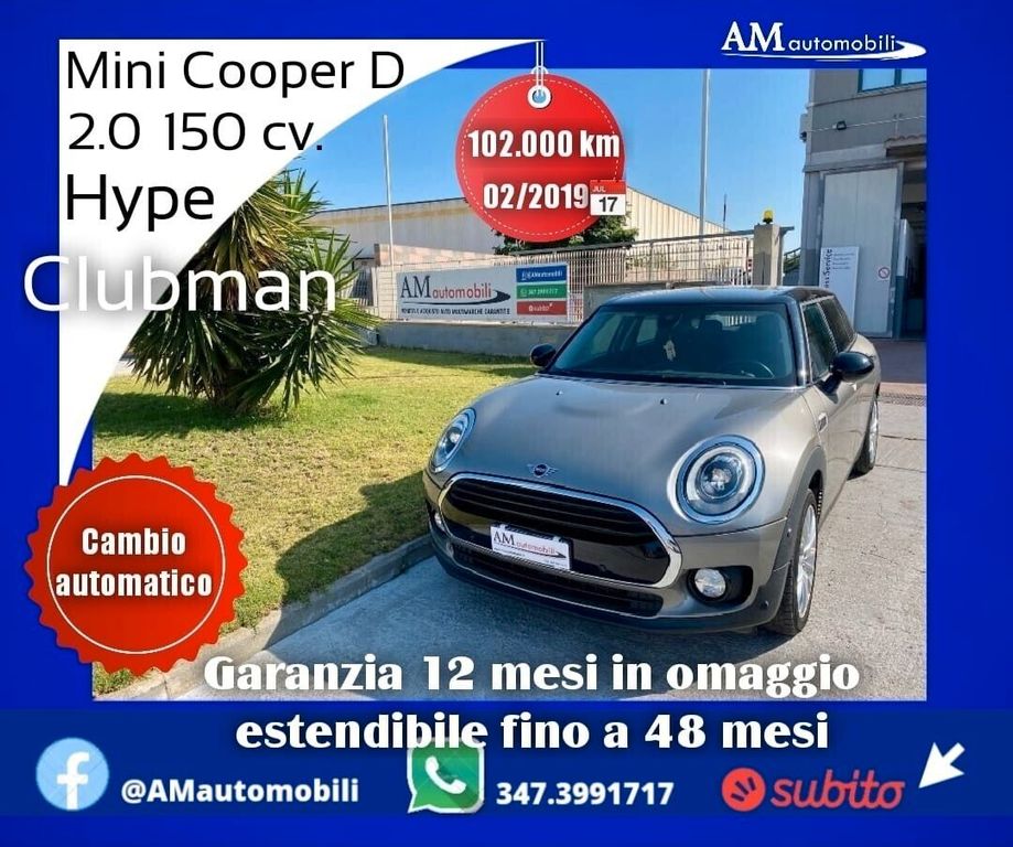MINI Cooper D Clubman 2019