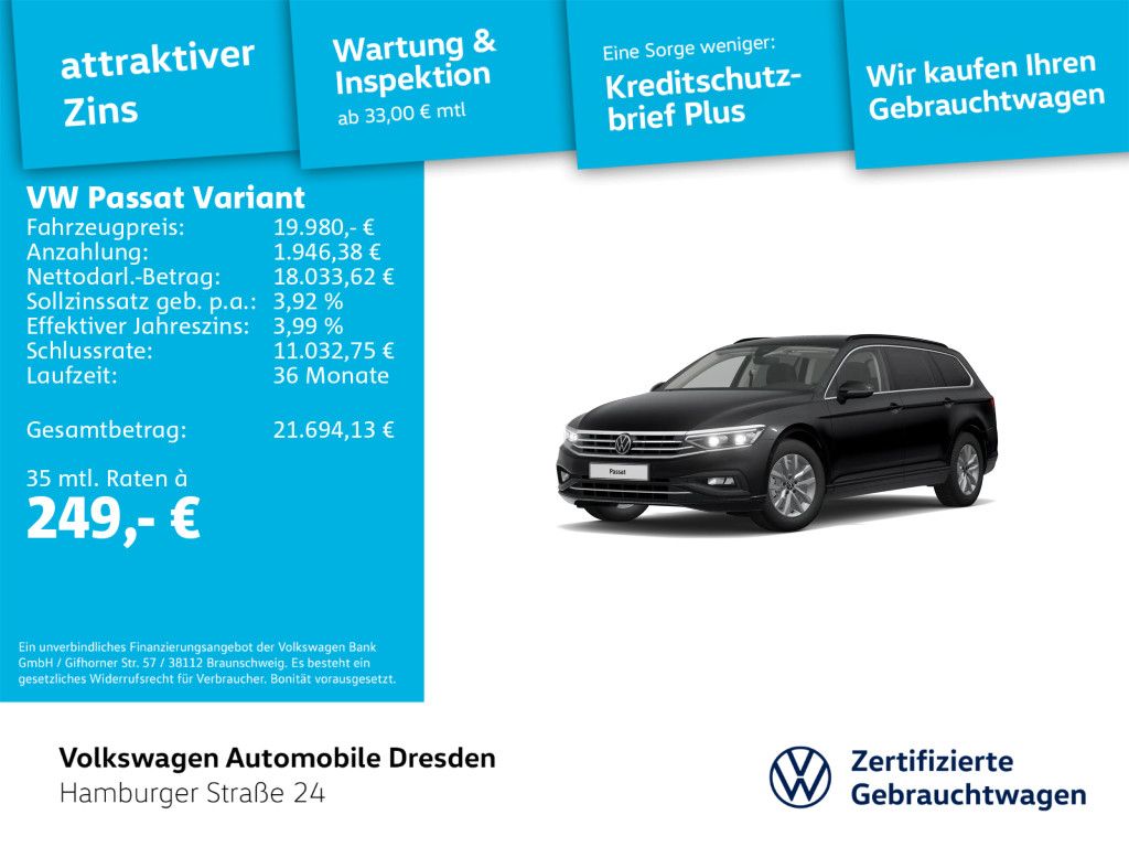Volkswagen Passat Variant 2022