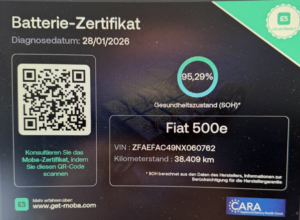 Fiat 500e 2022