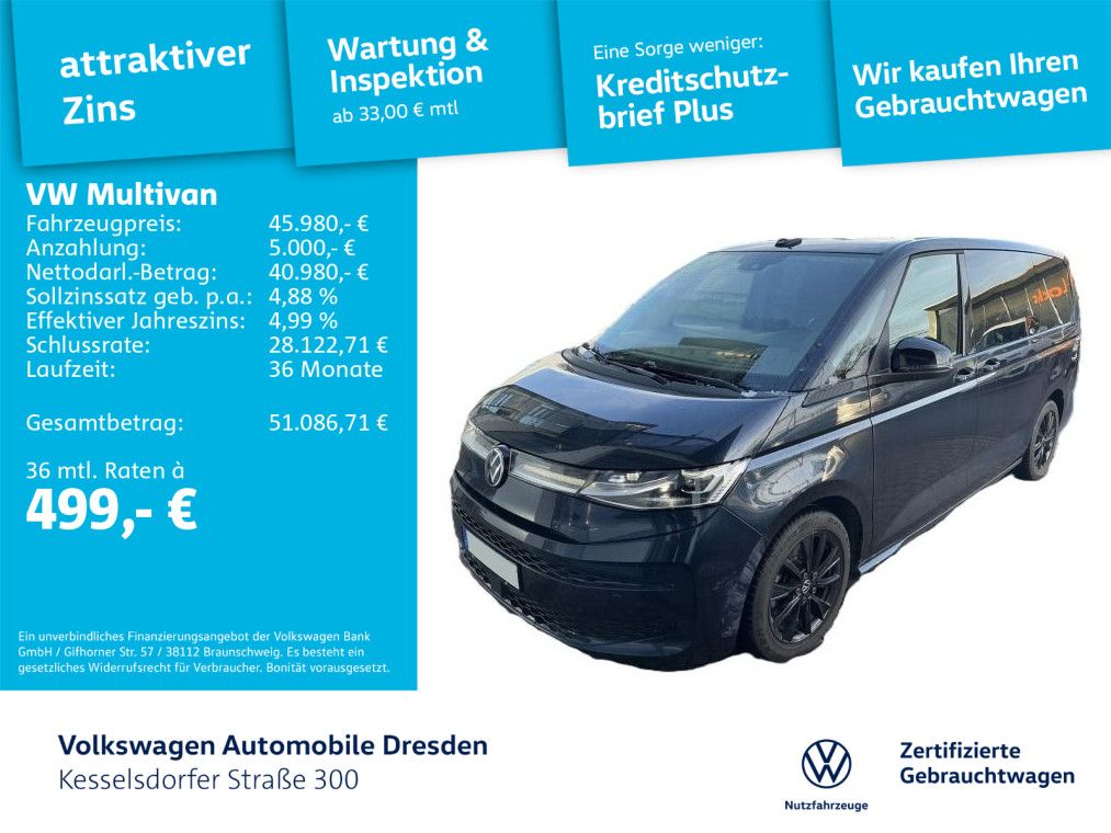 Volkswagen T7 Multivan 2022