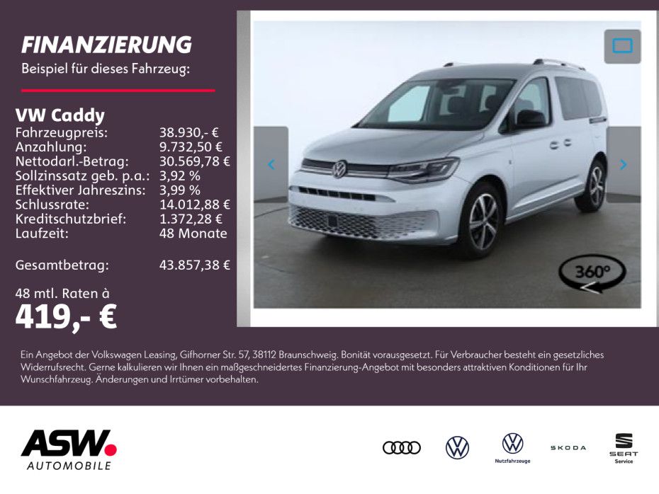 Volkswagen Caddy 2025