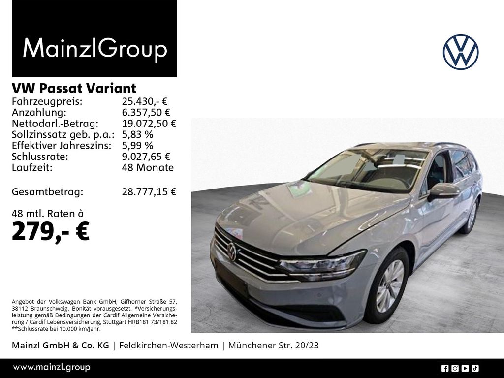 Volkswagen Passat Variant 2022